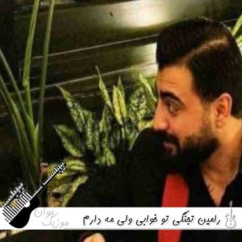 دانلود آهنگ تو خوابی ولی مه دارم عکساته میبینم رامین تجنگی ریمیکس اینستا